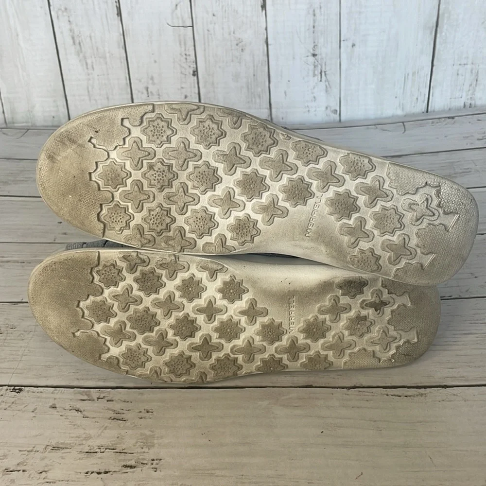 Grey Merrell Flora Kye Woven Slip-On Sandal Sneaker